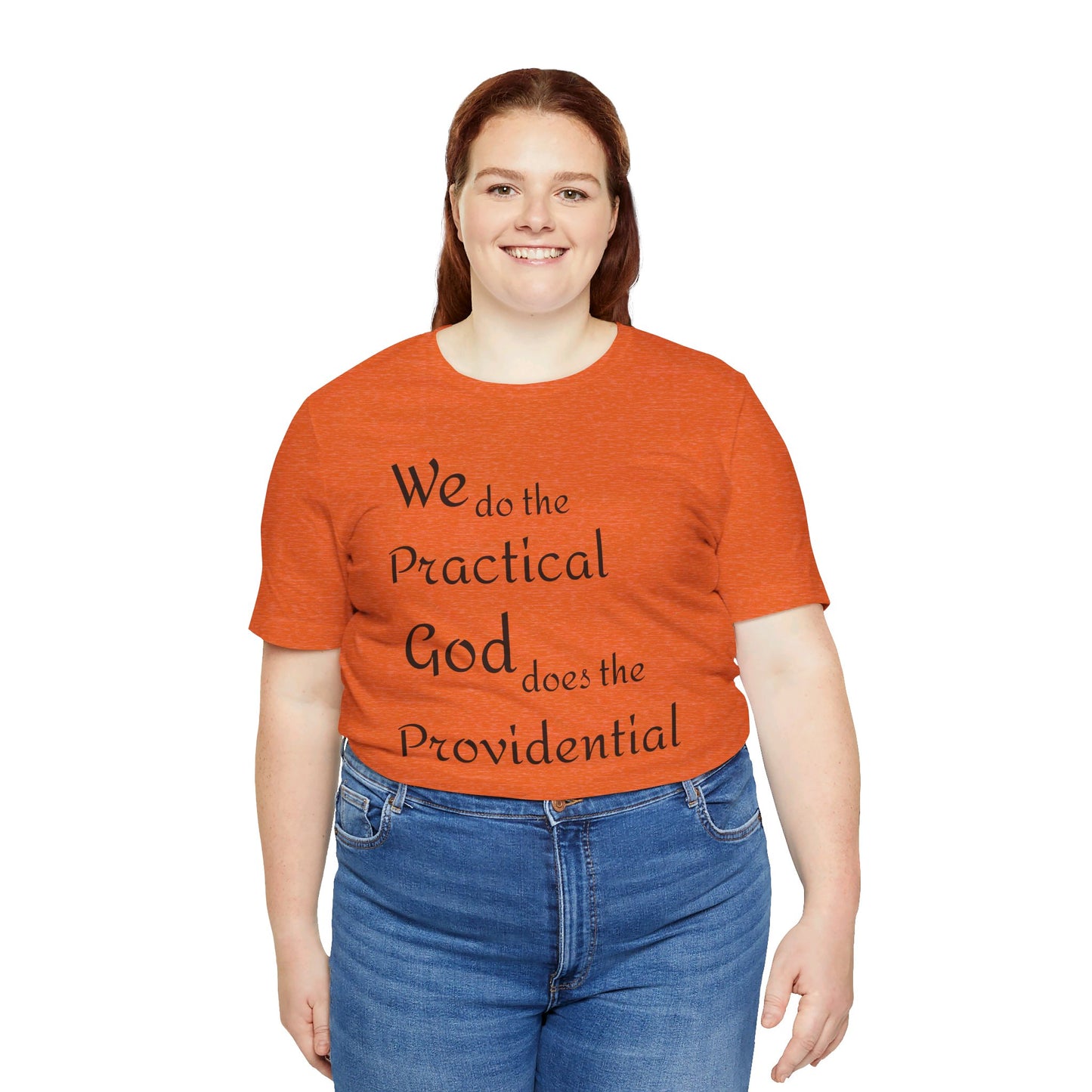 Unisex Jersey Short Sleeve -Practical/Providential