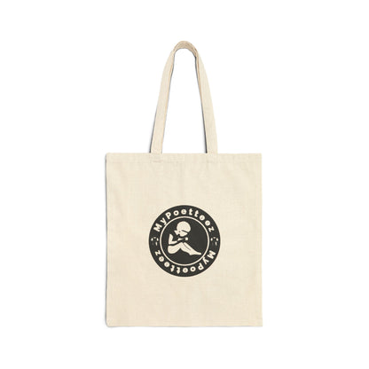 Motivational Cotton Canvas Tote Bag - Perfect for Poets & Writers