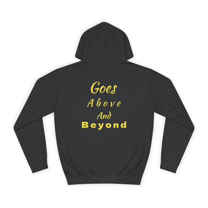 My Big Sister Hoodie — "Goes Above and Beyond" Gift Hoodie w/back print