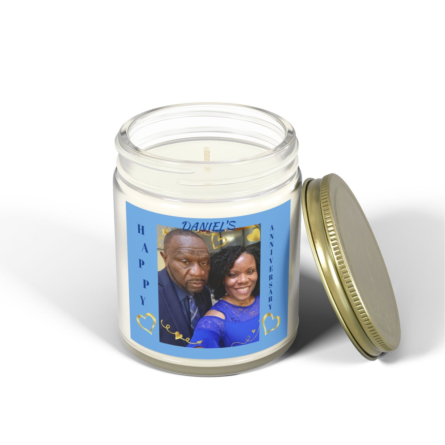 Scented Candles, Coconut Apricot Wax (4oz, 9oz)-DANIEL'S 3RD