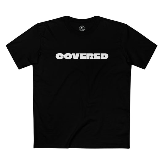 Covered Adult Staple Tee - Casual Soft Cotton T-Shirt for Everyday Wear