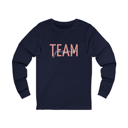 Unisex Jersey Long Sleeve-TEAM jesus-black