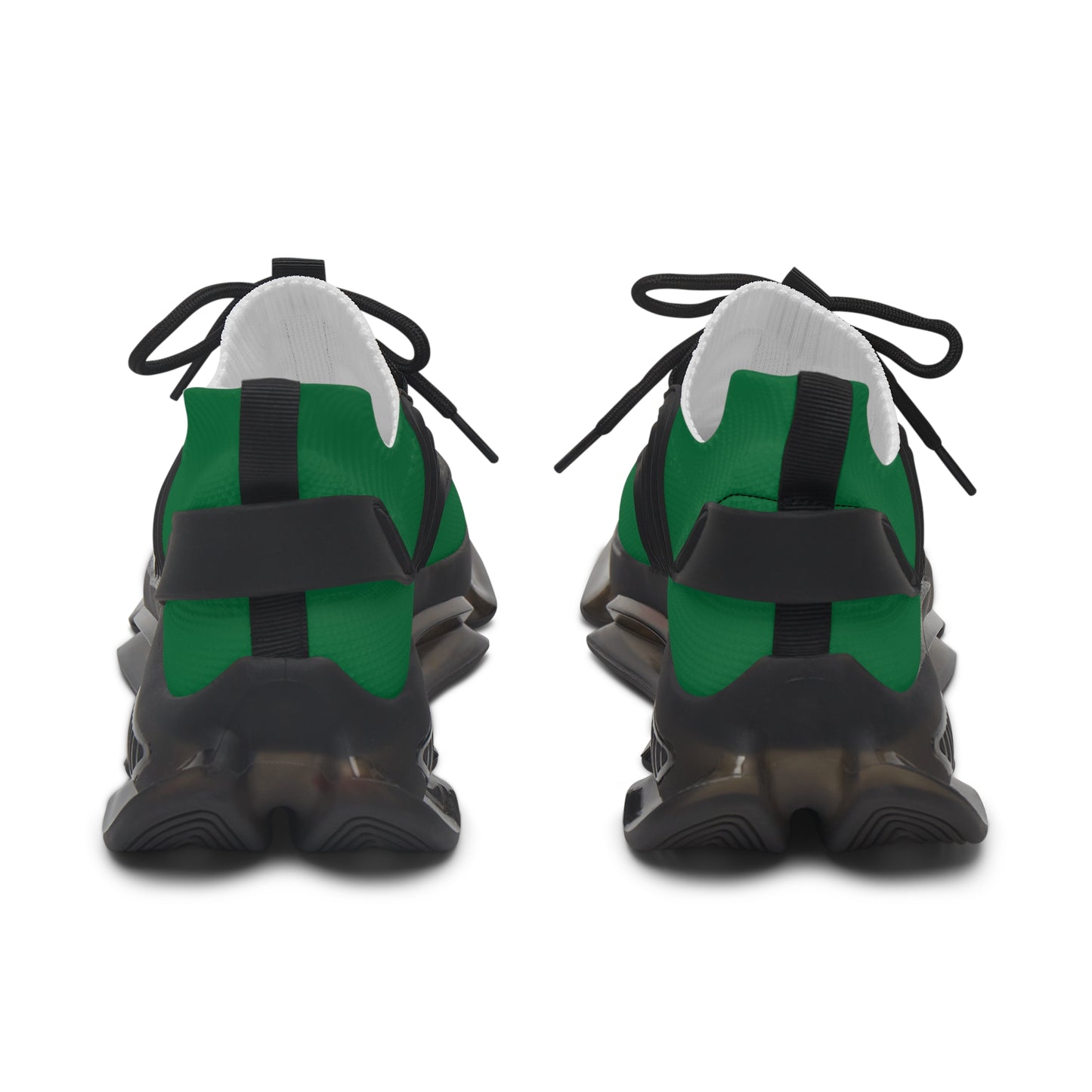Women's Mesh Sneakers Dark Green/Black Soles-Joe's Juices