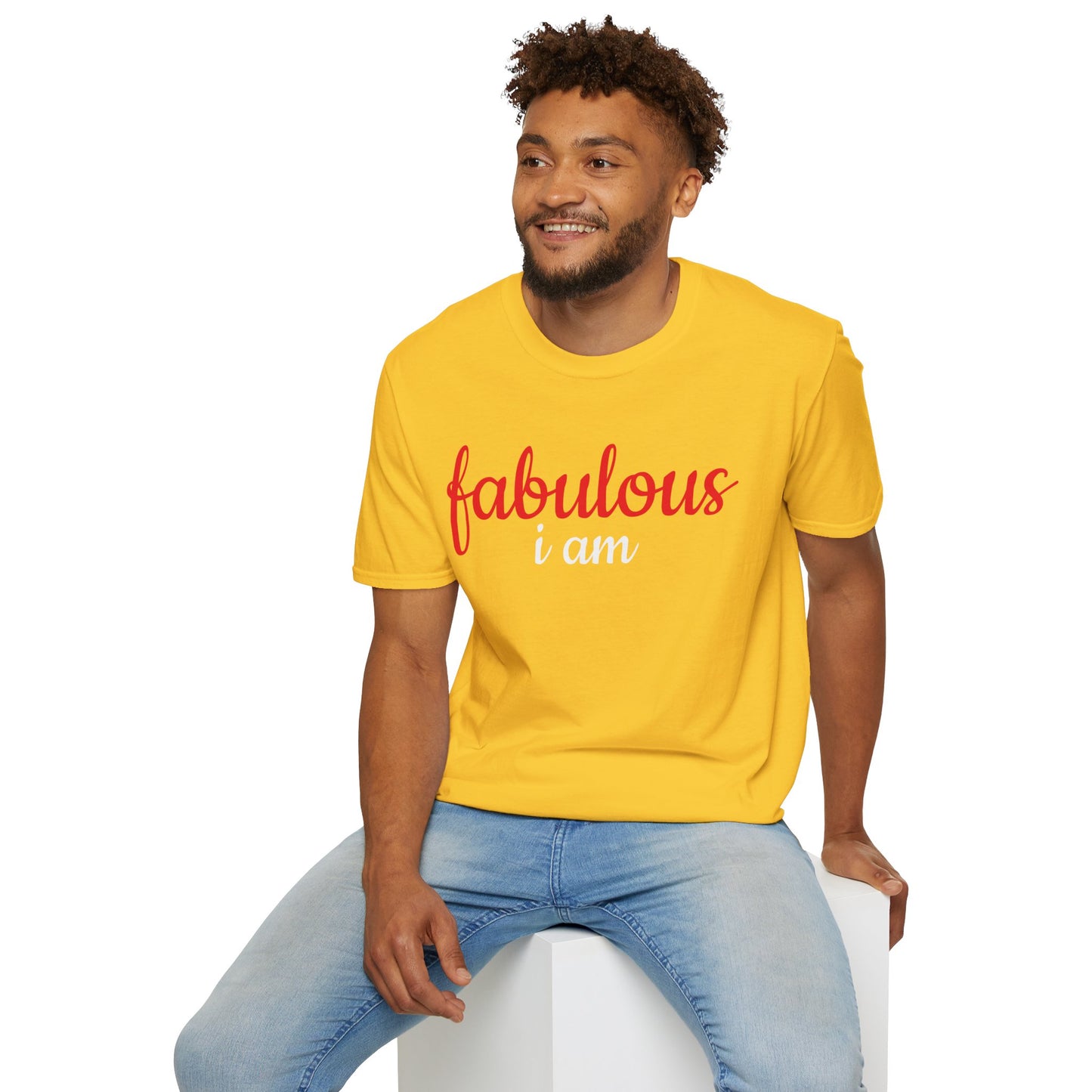 Unisex Softstyle Short Sleeve-fabulous i am