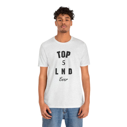 Unisex Jersey Short Sleeve-TOP 5 LND