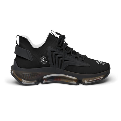 Women's Mesh Sneakers Black/Black Soles-MyPoetteez Logo