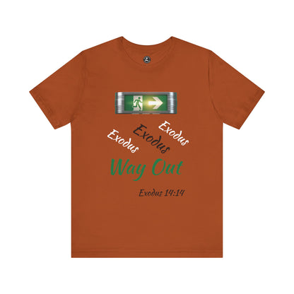 Unisex Jersey Short Sleeve-Exodus Way Out