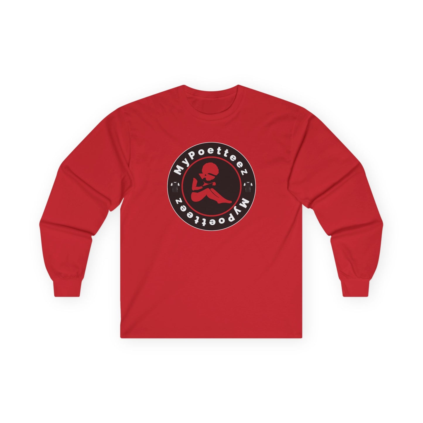 Unisex Ultra Cotton Long Sleeve-MyPoetteez Logo