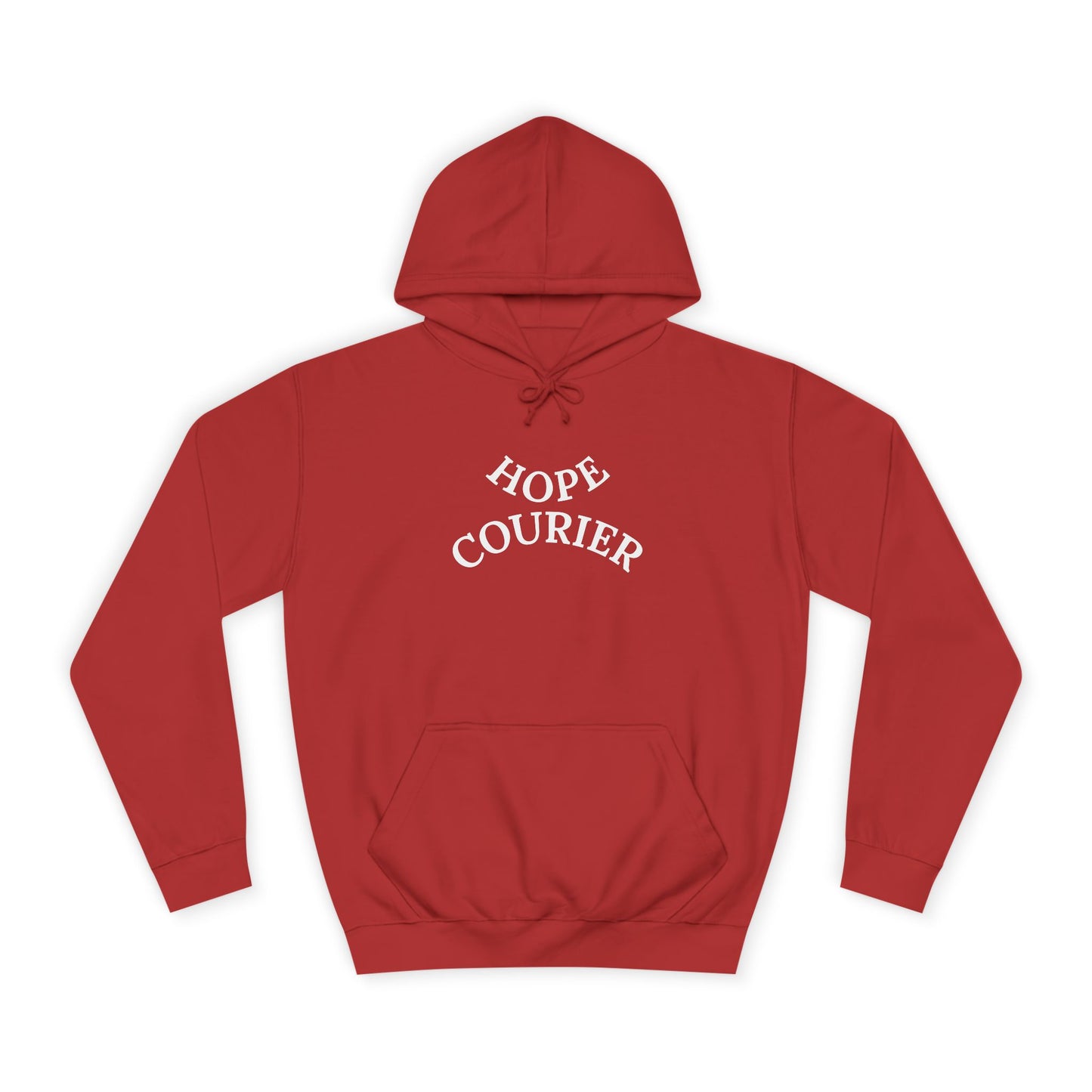 AI MODEL Size Up-Unisex College Hoodie-HOPE COURIER