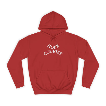 AI MODEL Size Up-Unisex College Hoodie-HOPE COURIER