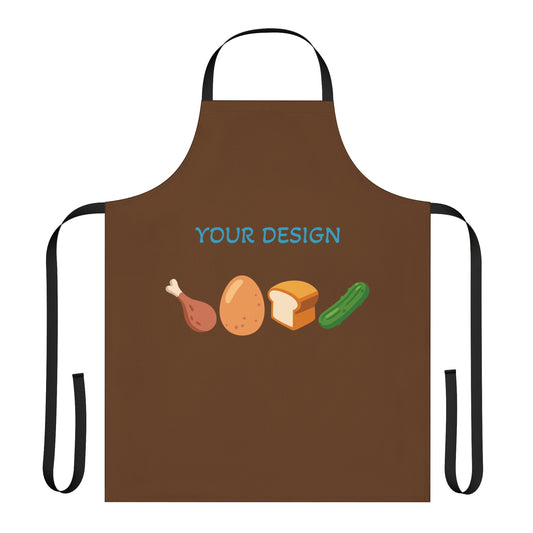 Apron, 5-Color Straps (AOP)YOUR DESIGN