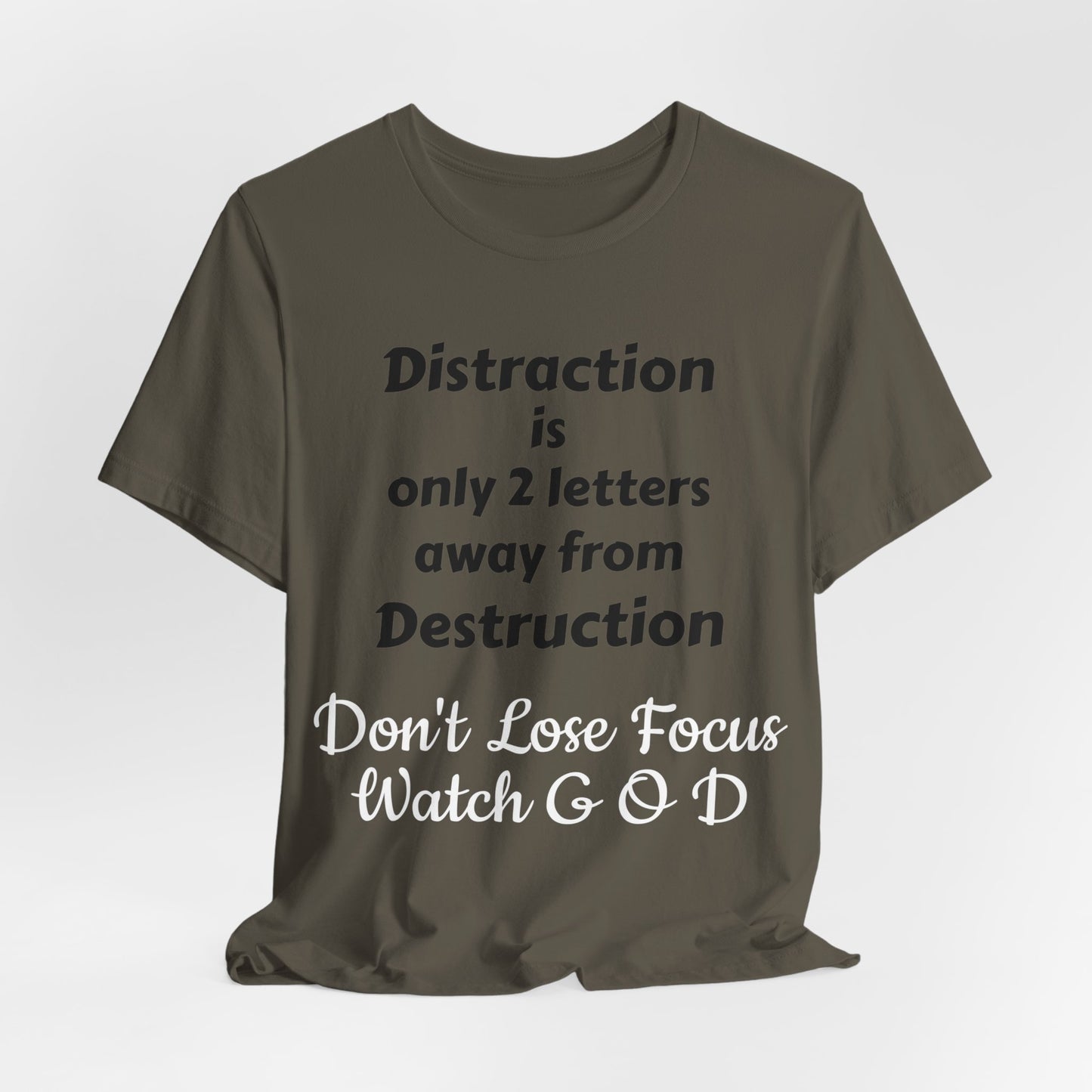 Unisex Jersey Short Sleeve-Distraction-Destruction