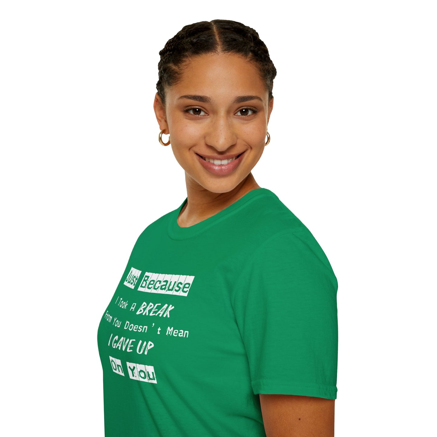 Unisex Softstyle T-Shirt-Took A Break