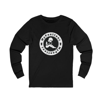 MYPOETTEEZ Logo Long Sleeve Tee — Graphic Crewneck Shirt