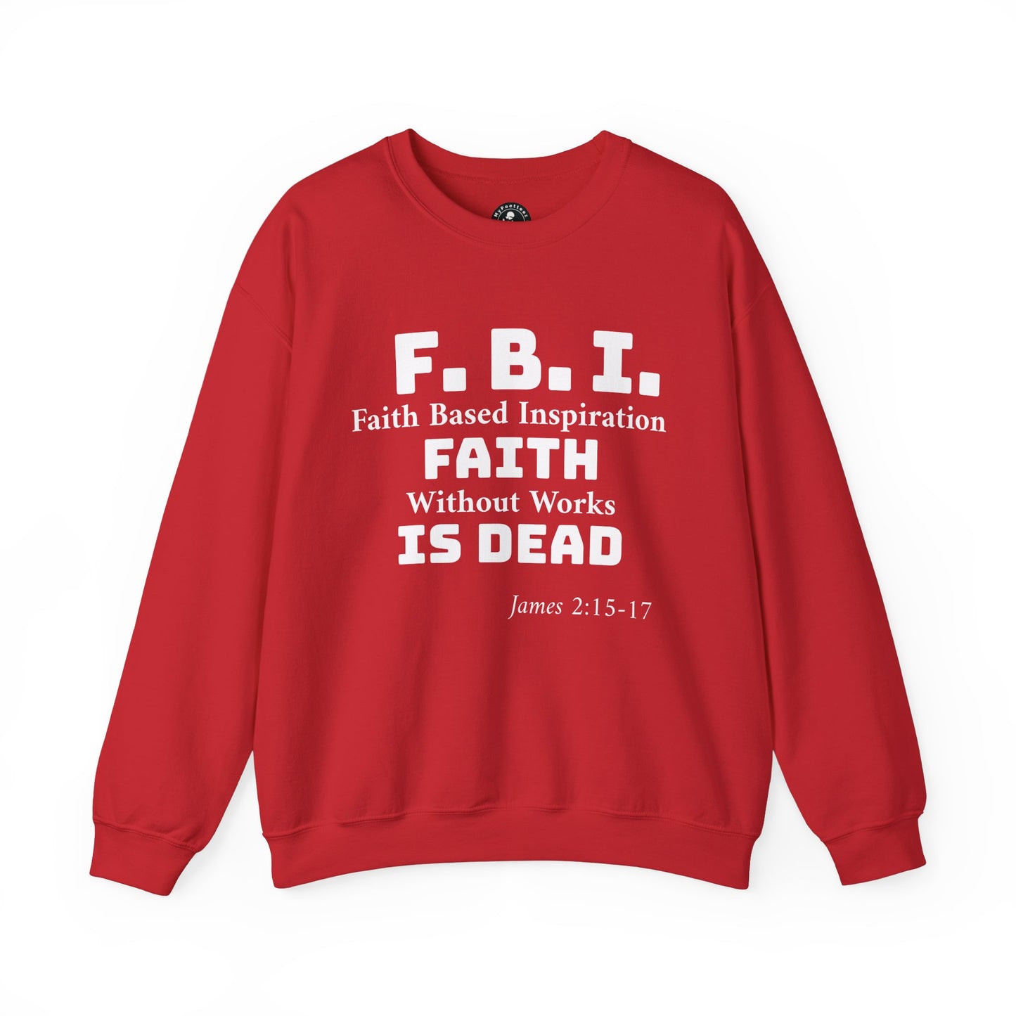 Unisex Heavy Blend™Faith Based Inspiration "F  B  I" Crewneck Sweatshirt