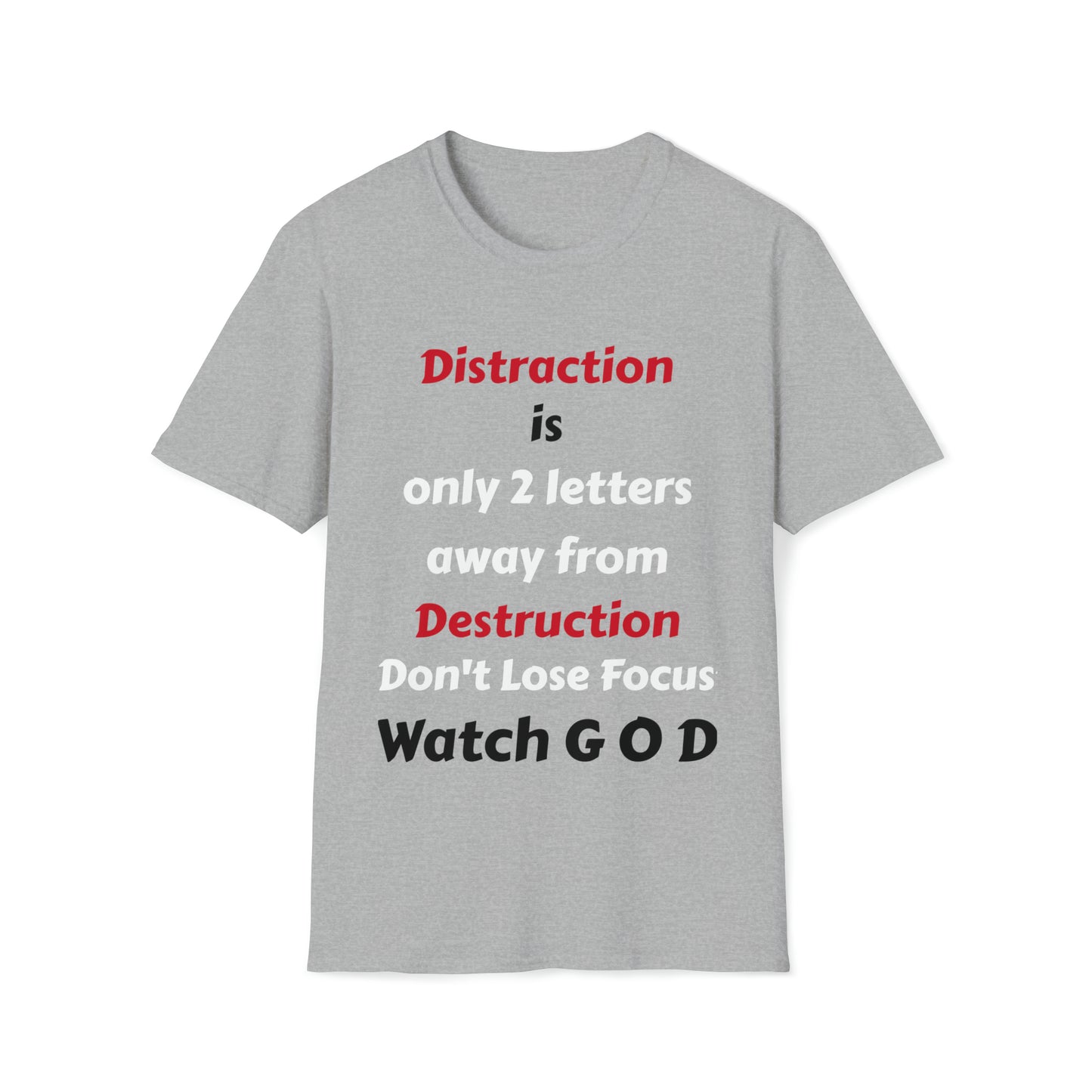 Unisex Softstyle T-Shirt-Distraction-Destruction