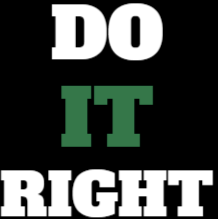 Unisex Jersey Short Sleeve Tee-DO IT RIGHT