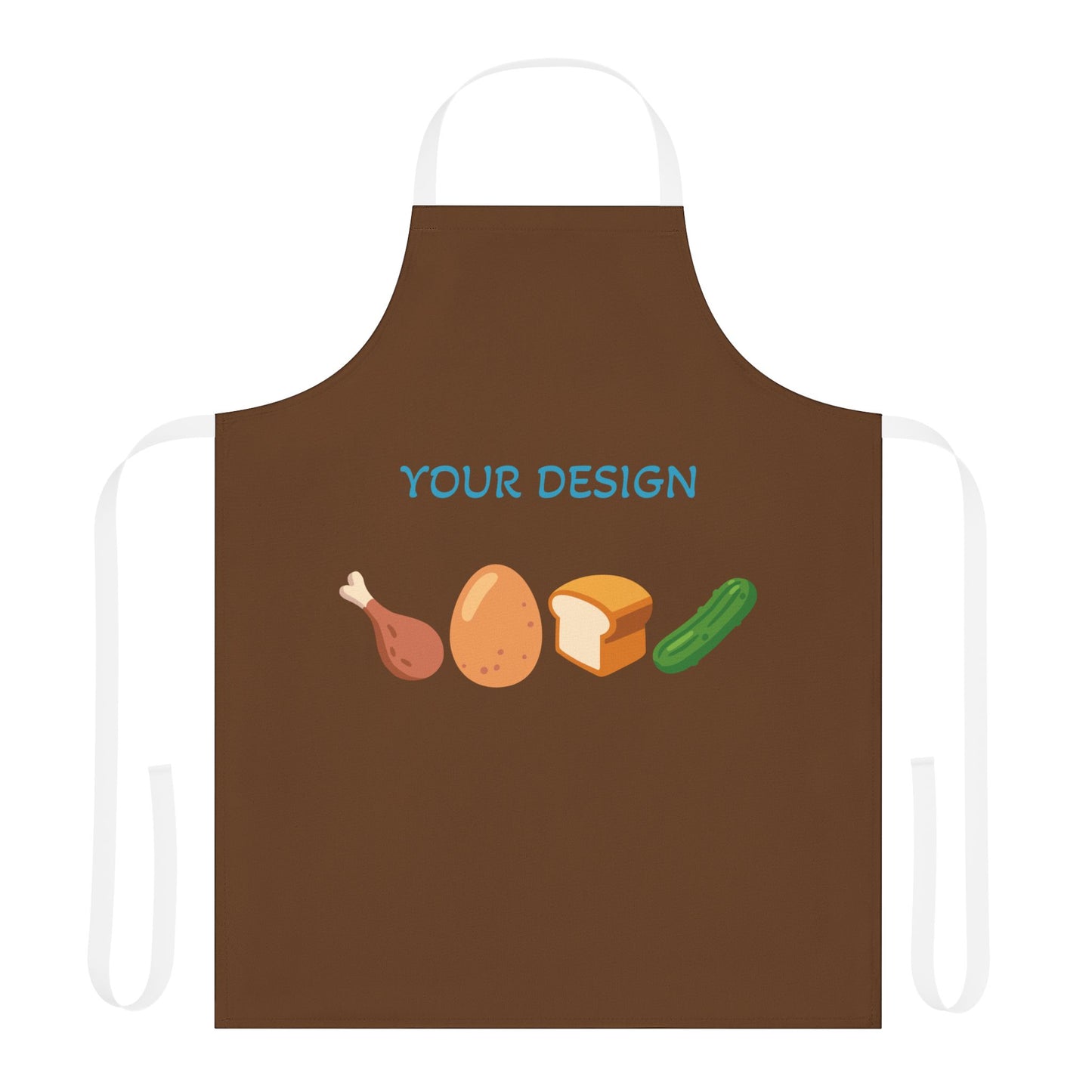 Apron, 5-Color Straps (AOP)YOUR DESIGN