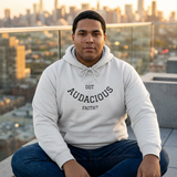 Suggest to SIZE DOWN-FYI-Every color hoodie includes white drawstrings--GOT AUDACIOUS FAITH? Hoodie