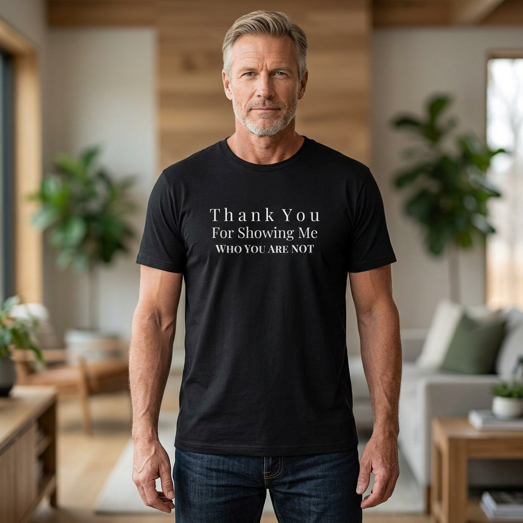 Unisex Softstyle-Thank You For Showing Me Who You Are NOT!