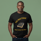 AI-MODEL-Bible 'Your Best Friend' Tee — Christian Faith Shirt
