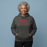 AI MODEL "FAITH" THE SUBSTANCE — Inspirational Christian Pullover