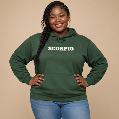AI MODEL SCORPIO-College Hoodie