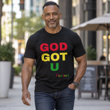 God Got You — Bold Rasta Faith T‑Shirt