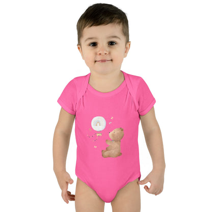 Infant Baby Rib Bodysuit-Bear Bear
