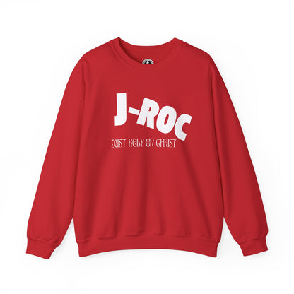 Unisex Heavy Blend™ JUST RELY ON CHRIST "J-ROC" Crewneck Sweatshirt