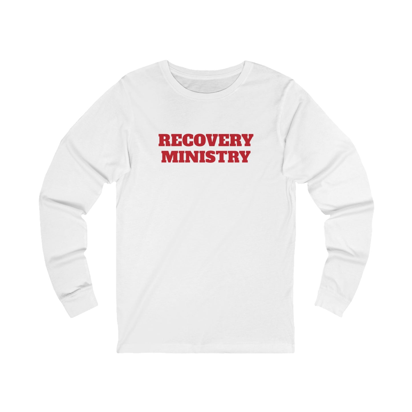 Unisex Jersey Long Sleeve-RECOVERY MINISTRY