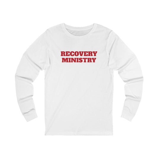 Unisex Jersey Long Sleeve-RECOVERY MINISTRY