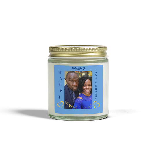 Scented Candles, Coconut Apricot Wax (4oz, 9oz)-DANIEL'S 3RD