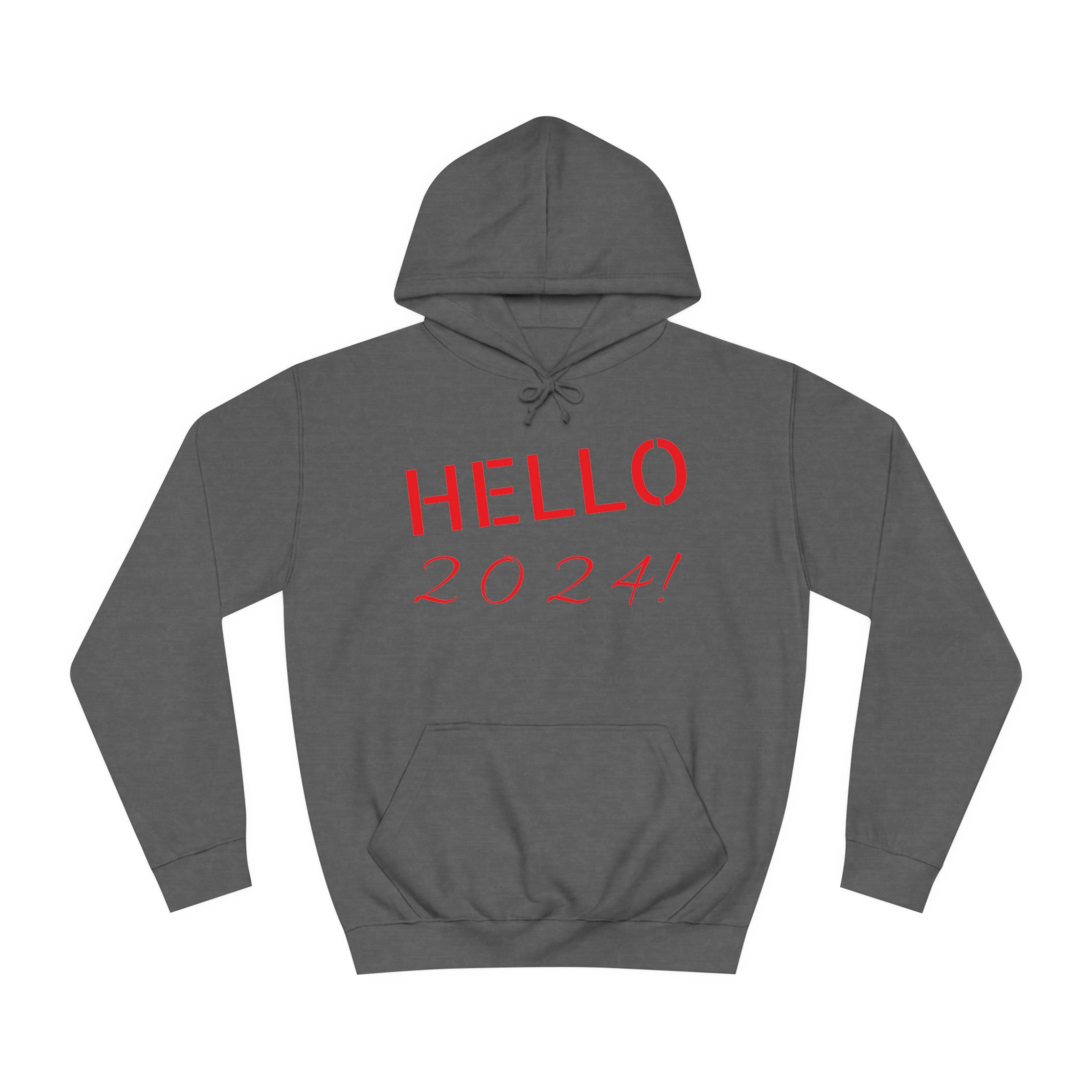 Unisex College Hoodie-Hello 2024!