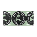 MyPoetree Logo Vanity Plate — Brushed Aluminum Decorative License Plate