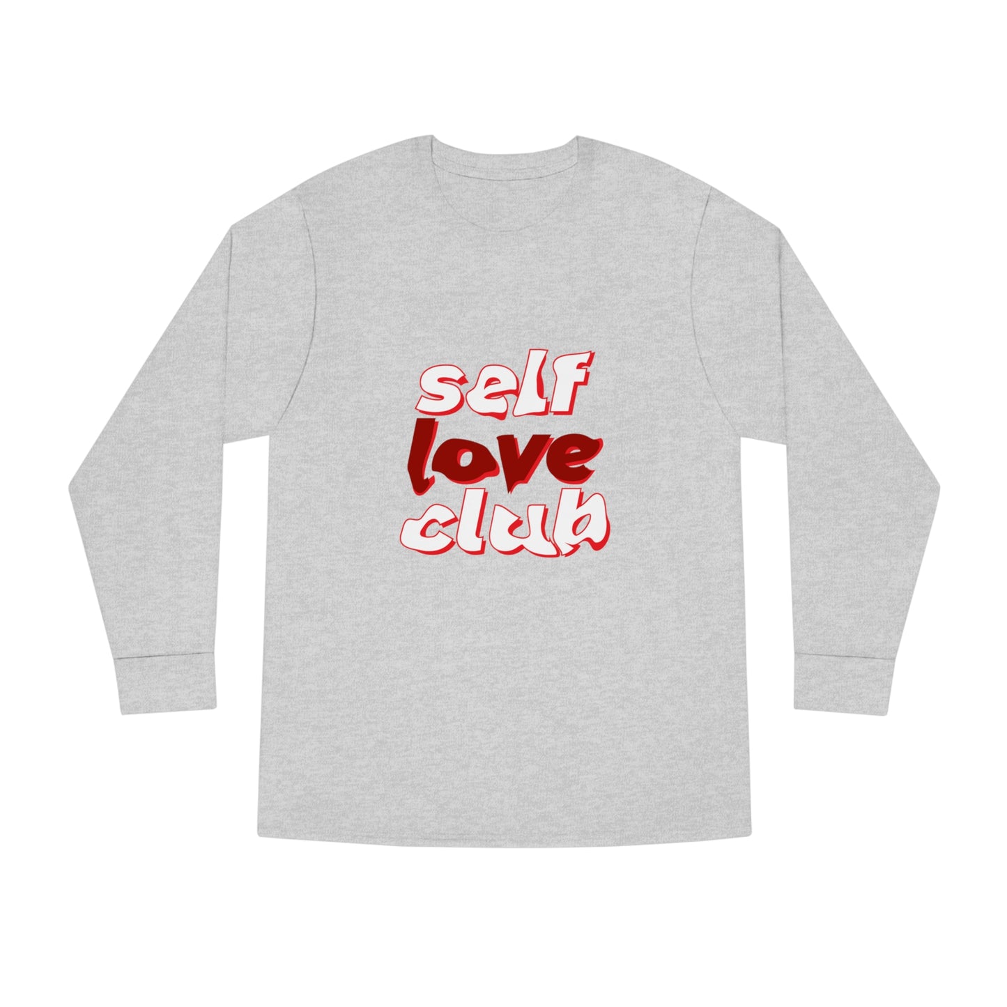 Women's Long Sleeve Crewneck-Self Love Club