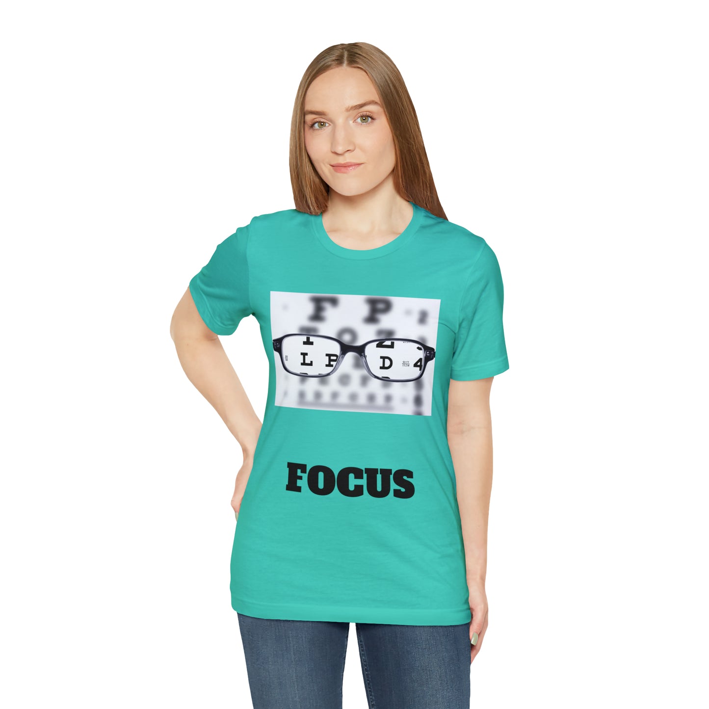 Unisex Jersey Short Sleeve Tee-FOCUS