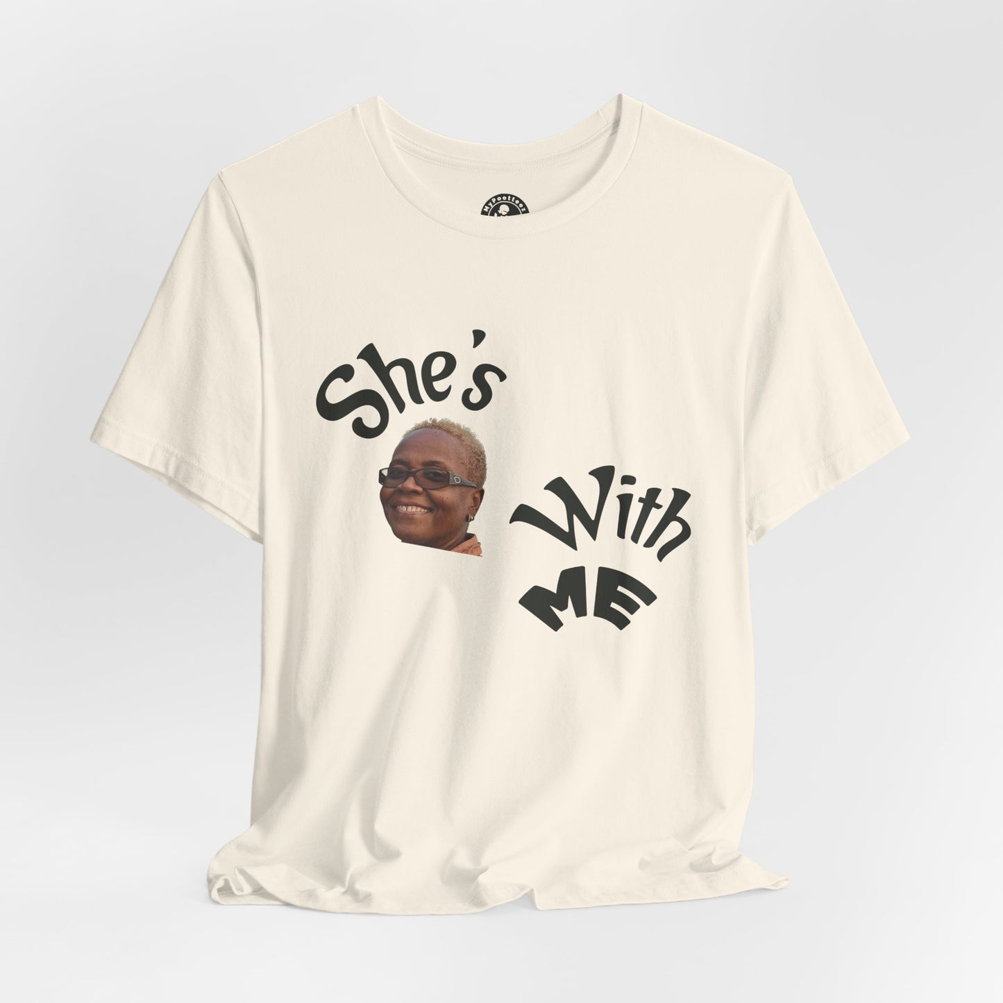 She's With Me Tee — Funny Photo Graphic T-Shirt