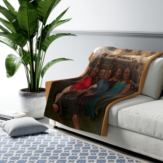 Sherpa Fleece Blanket - Family Celebration Edition-WE ARE FAMILY