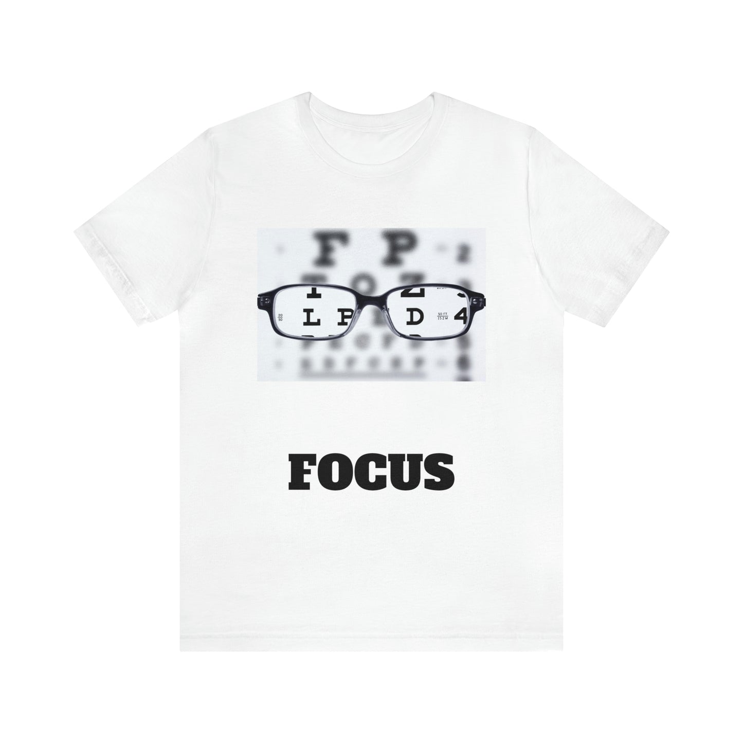 Unisex Jersey Short Sleeve Tee-FOCUS