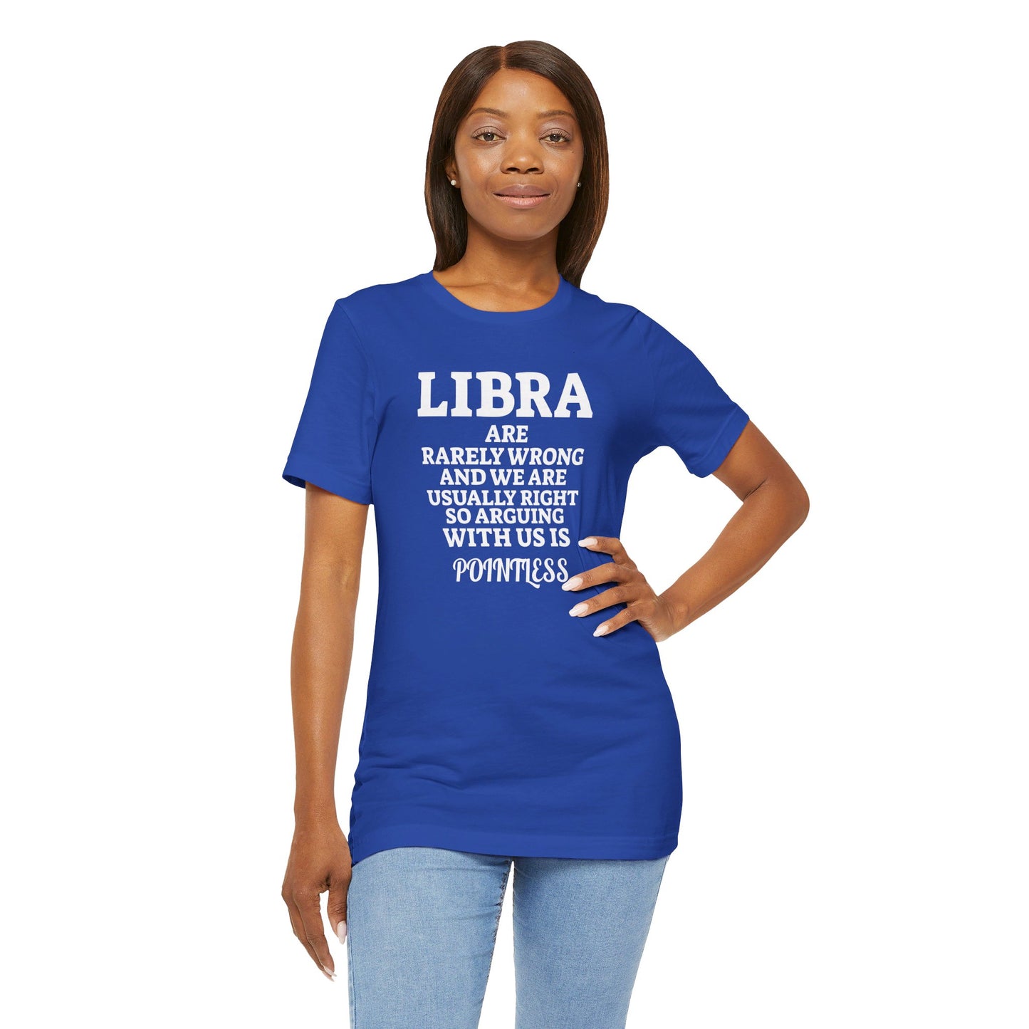 Unisex Jersey Short Sleeve Zodiac-Libra