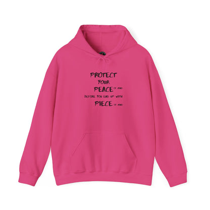 Unisex Heavy Blend™ Hooded Sweatshirt-PROTECT YOUR PEACE
