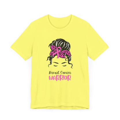 Unisex Jersey Short Sleeve-Breast Cancer Warrior