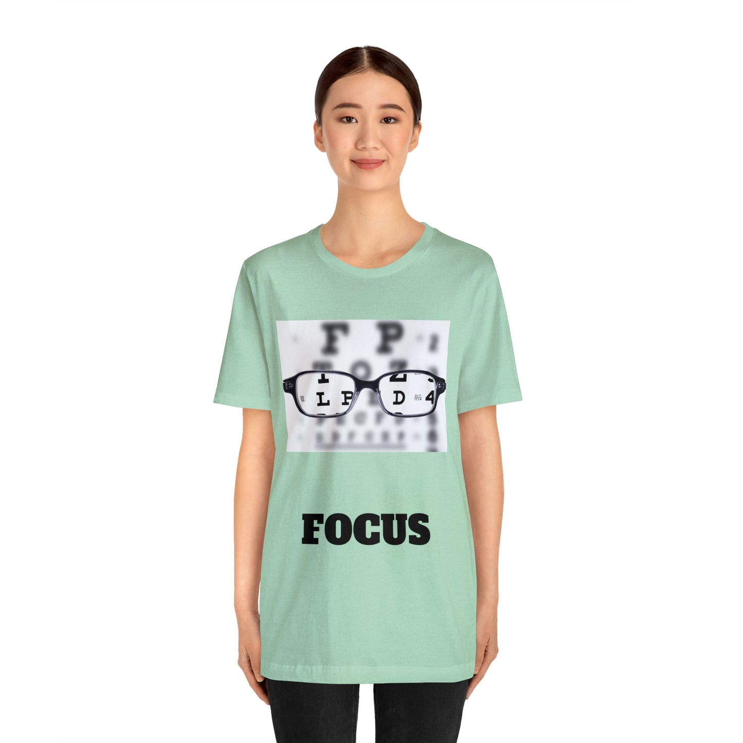 Unisex Jersey Short Sleeve Tee-FOCUS