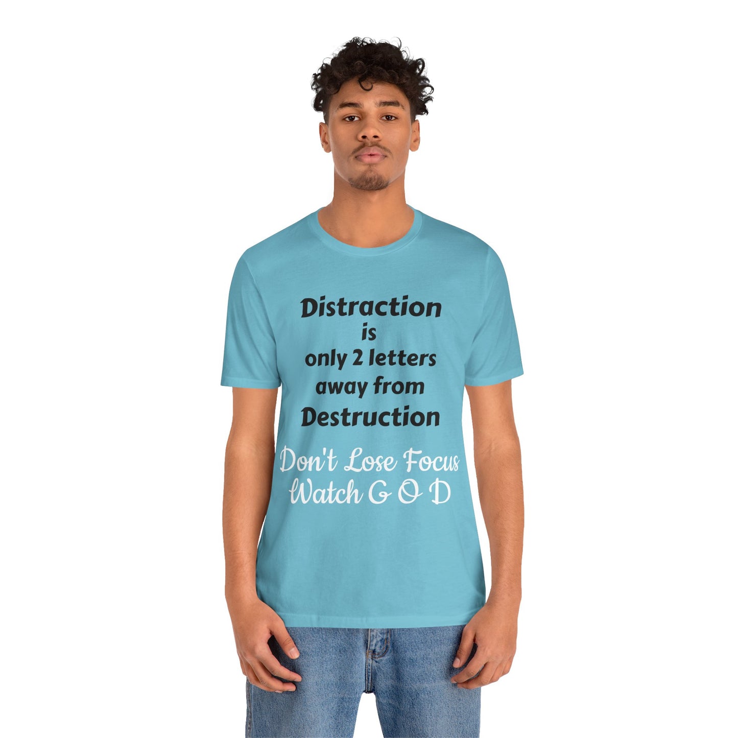 Unisex Jersey Short Sleeve-Distraction-Destruction