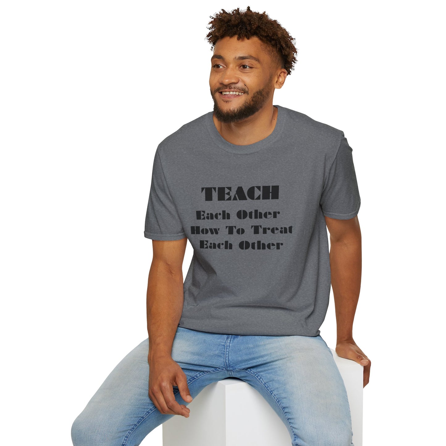 Unisex Softstyle T-Shirt-Teach Each Other