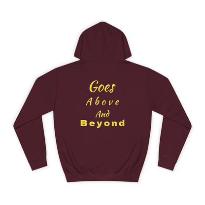 My Big Sister Hoodie — "Goes Above and Beyond" Gift Hoodie w/back print