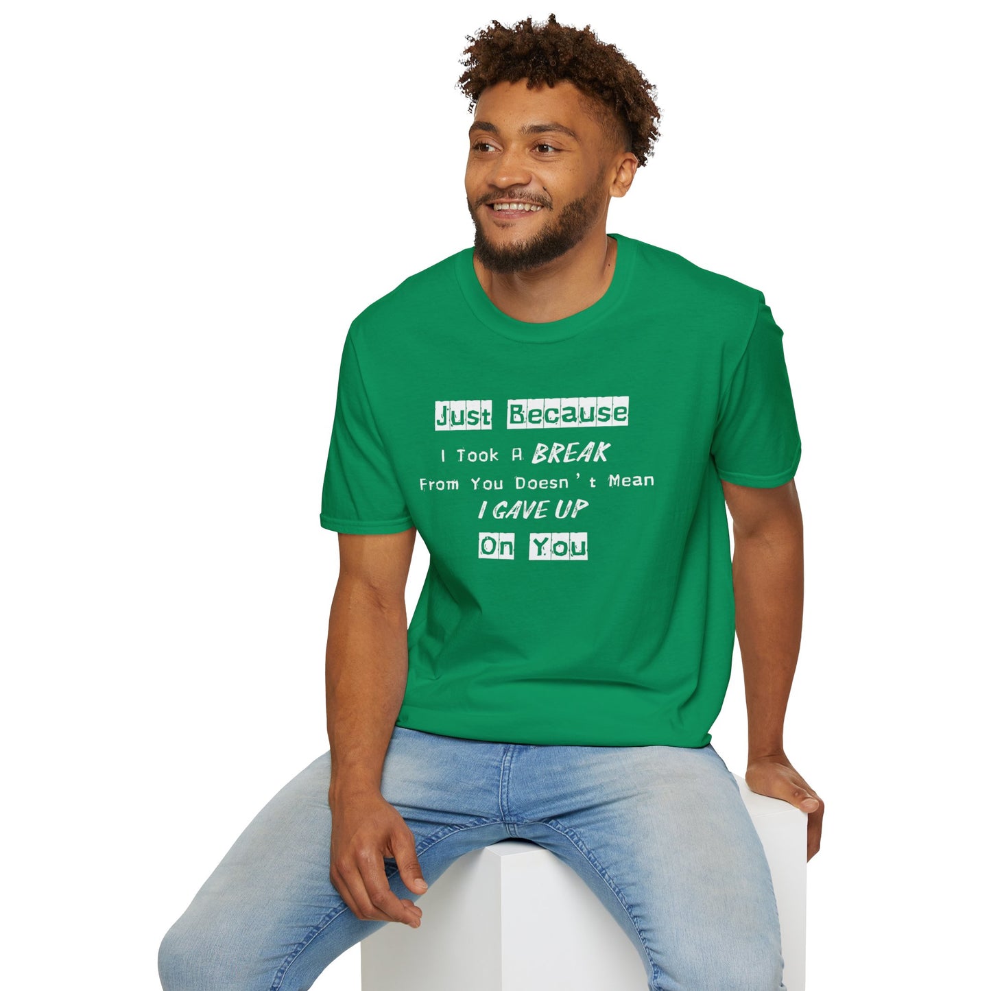 Unisex Softstyle T-Shirt-Took A Break