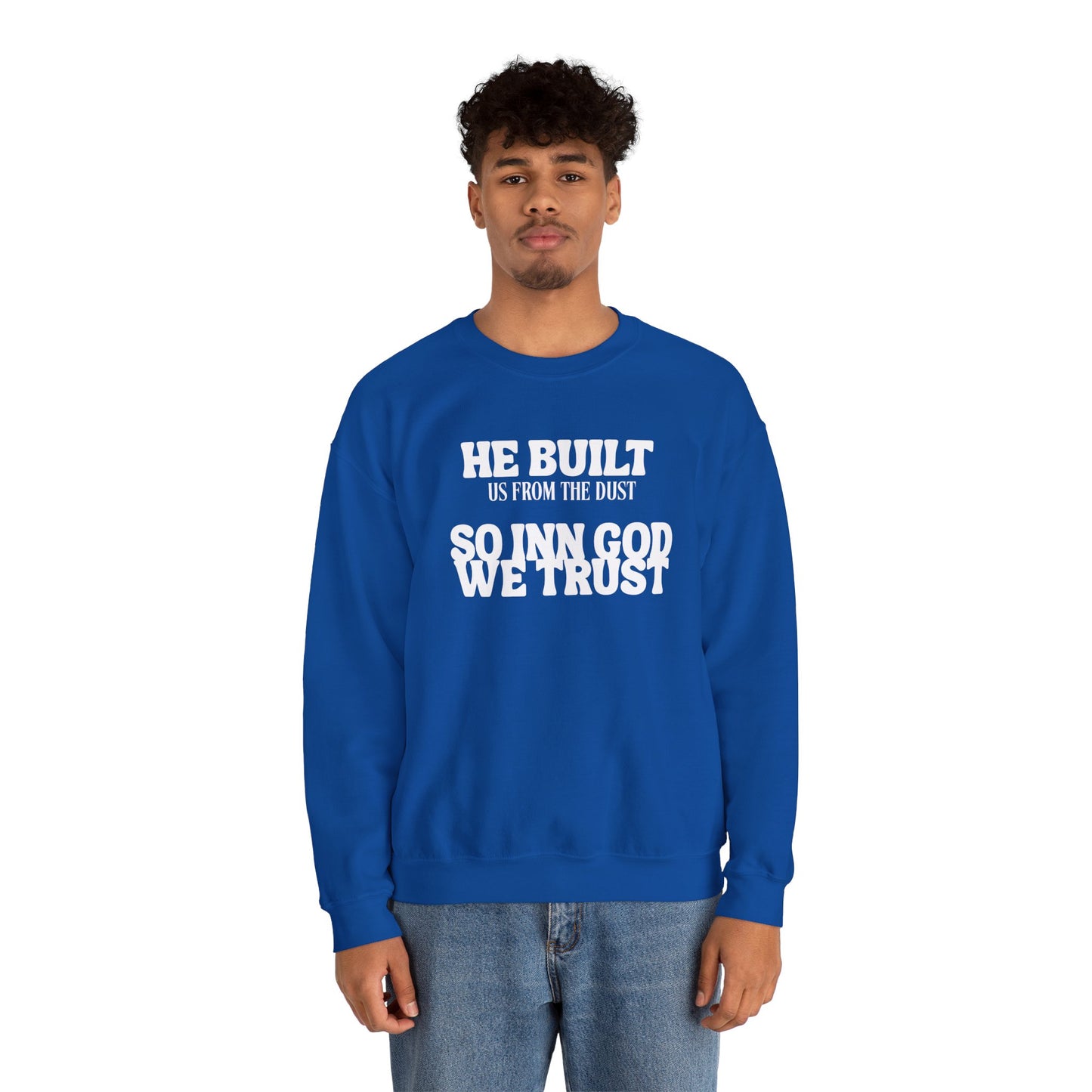 Unisex Heavy Blend™ INN GOD WE TRUST -Crewneck Sweatshirt