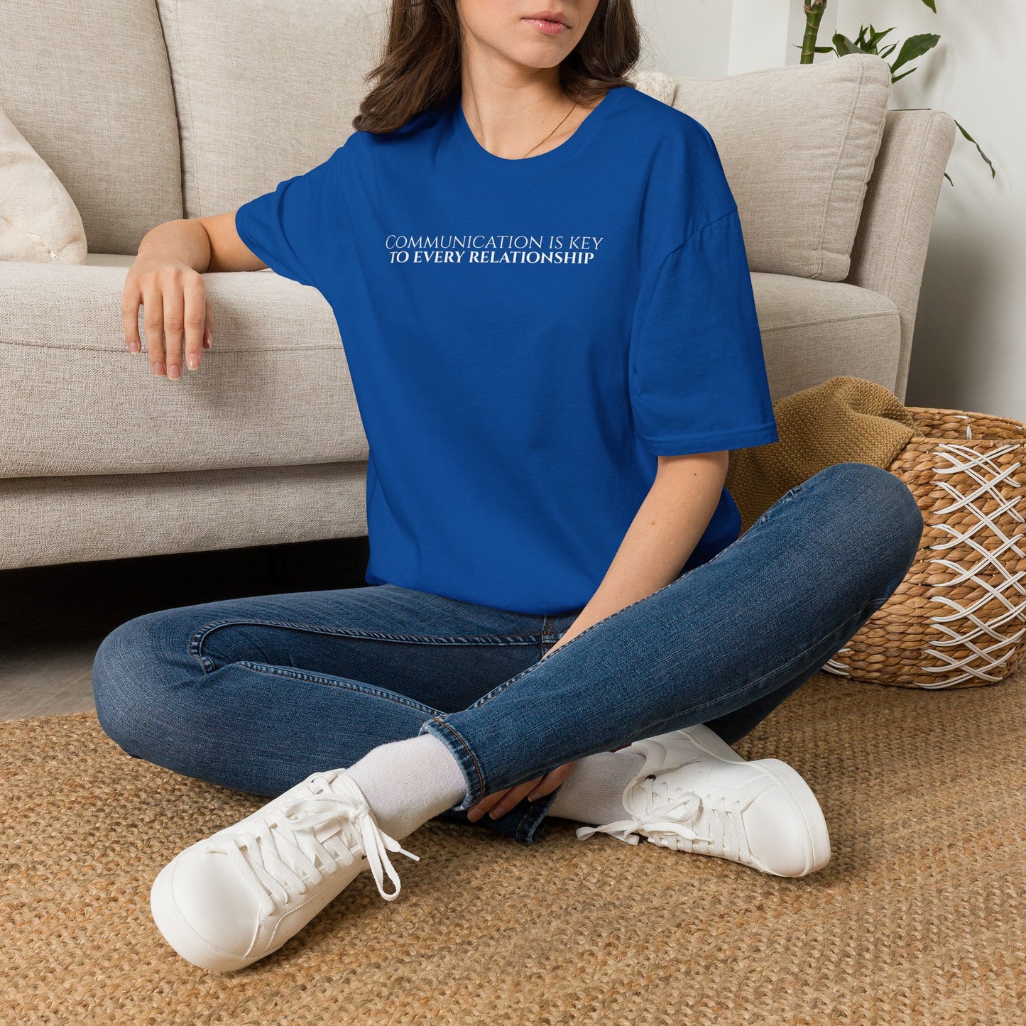 Unisex Softstyle Short Sleeve-COMMUNICATION IS KEY TO EVERY RELATIONSHIP